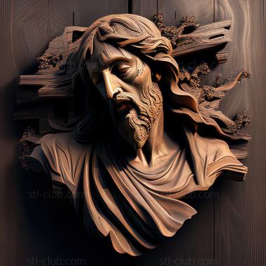 3D model st jesus (STL)